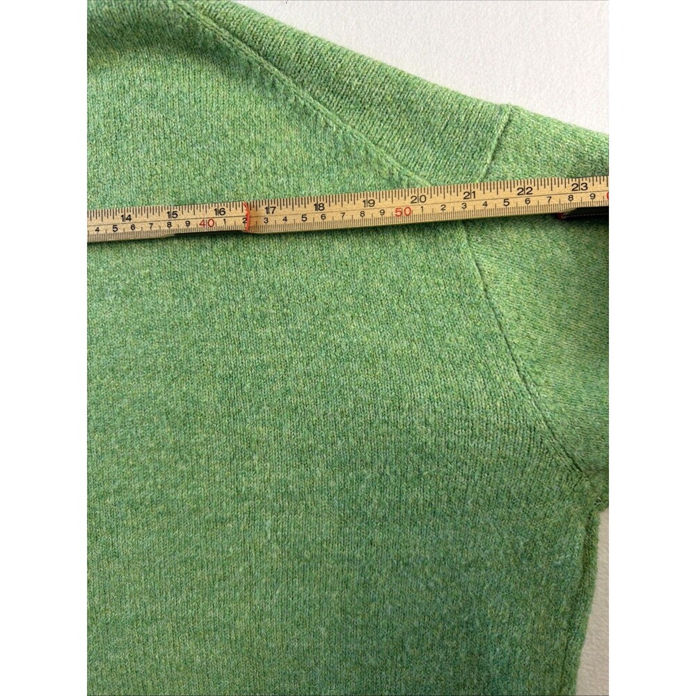 American Eagle Outfitters L Green Long Sleeve Sweater Crew Women Acrylic Blend - Picture 6 of 8